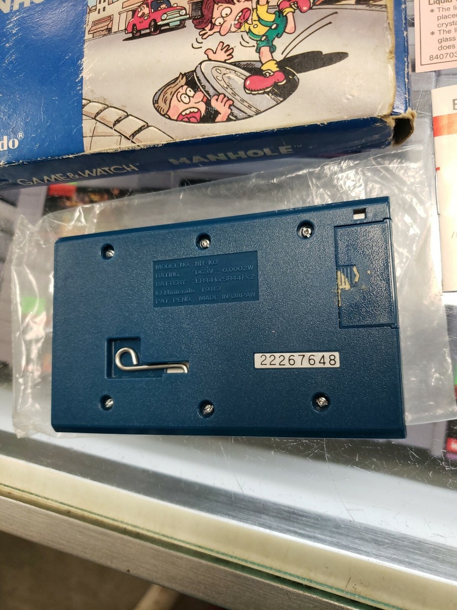 Nintendo Game And Watch Manhole NH-103 | eBay