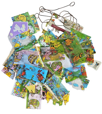 Disney WDP Vinyl Easter Egg Wraps 15+33 Misc '80's wraps 5 copper dippers crayon