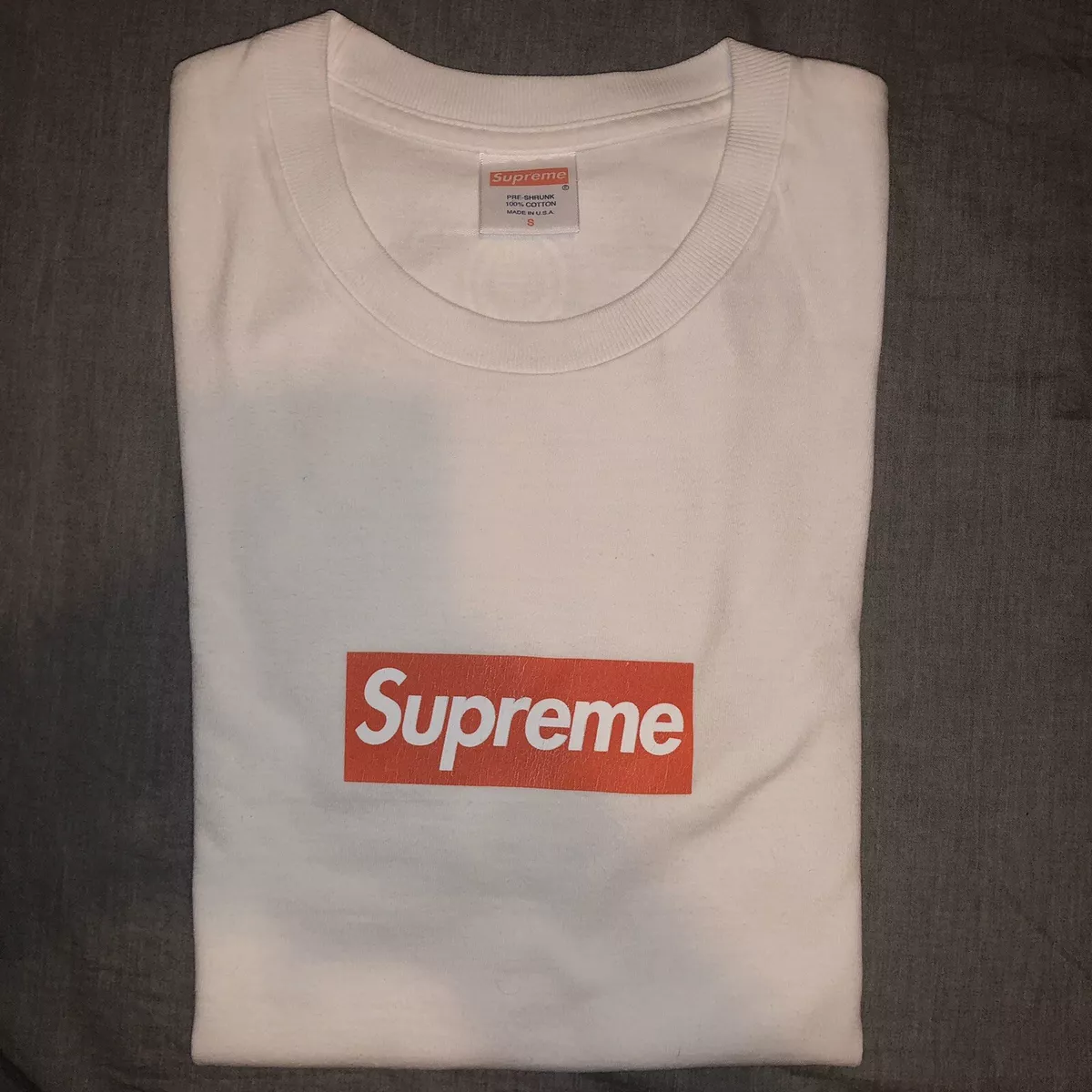 How To Spot Fake Supreme Box Logo T-Shirts - Real Vs Fake Supreme