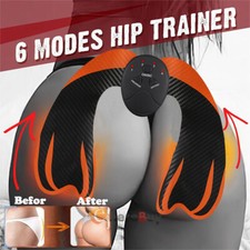 ABS Stimulator Buttocks Hips Trainer Muscle Toner, Hip Trainer 6 Modes Smart NEW