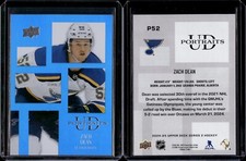 2024-25 Upper Deck Series 2 UD Portraits #P52 Zach Dean