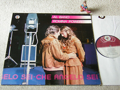 AL BANO & ROMINA POWER Che Angelo Sei 1982 GER LP +FOC BABY RECORDS 1C066-65003