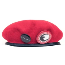 COLONY TV Series Los Angeles Transitional Authority RED BERET w/ PINS