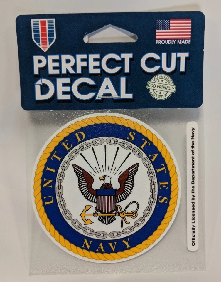 Marine USA Logo 10.2cm x Lastwagen Auto Fenster Würfel Perfekt Schnitt Aufkleber - Bild 1 von 1