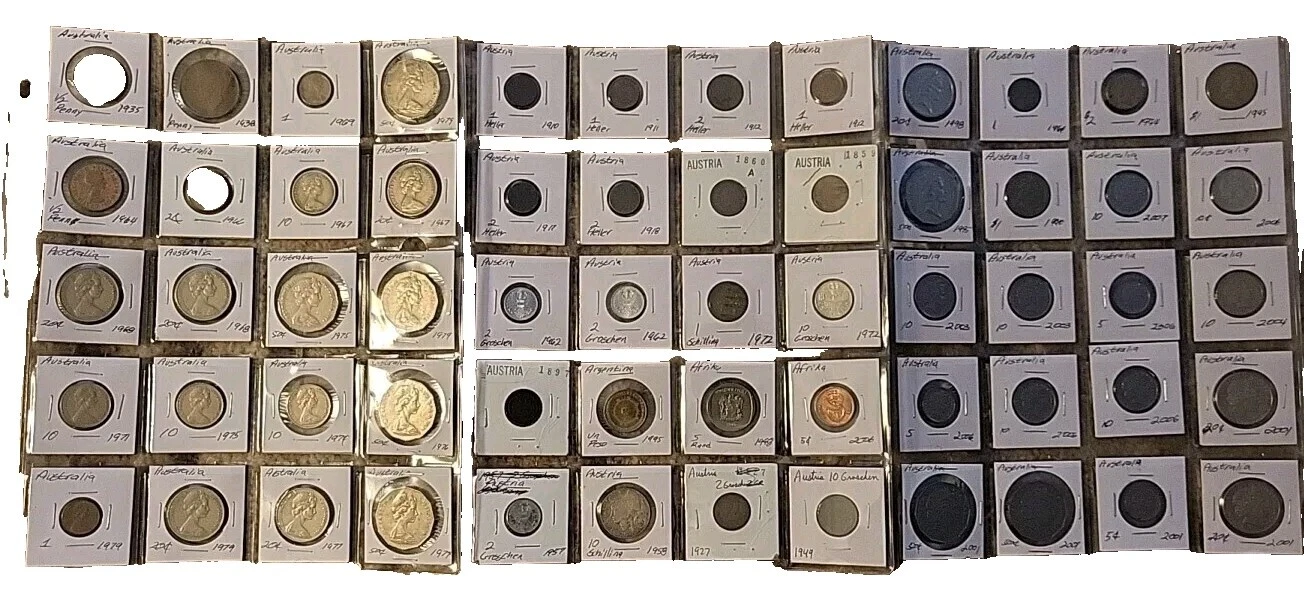 1859 Year World Coin Collections & Lots