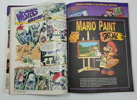 NINTENDO POWER VOLUME 44 MICKEY + REN & STIMPY SHOW POSTER CARDS SNES NES