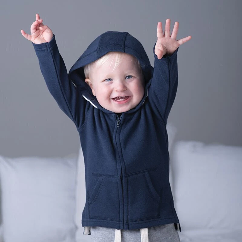 Baby top hooded jumper