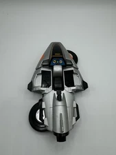 1997 Bandai Power Rangers In Space Silver Galaxy Glider Cycle Motorcycle Bike