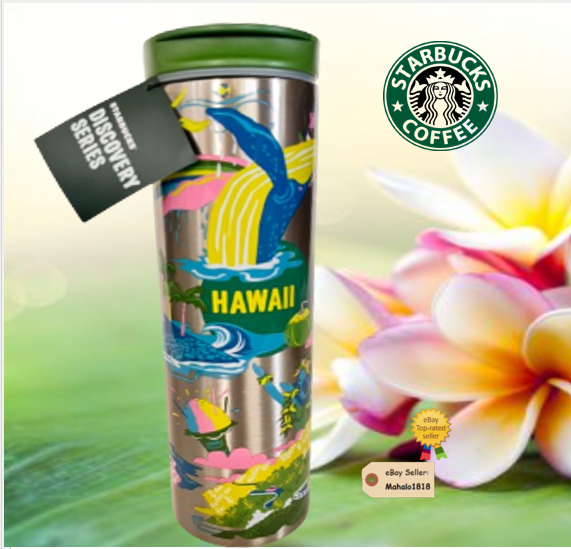 🌺Starbucks 2024 Hawaii Discovery Series 16oz. Stainless Steel