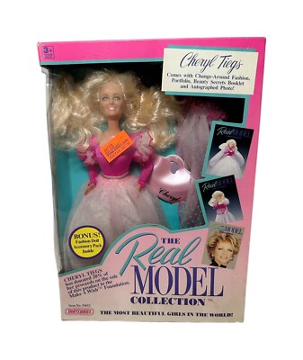 1989 Cheryl Tiegs Barbie Doll Matchbox Real Model Collection Mattel New NRFB