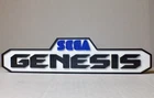 Large SEGA Genesis Logo Video Game Wall Art Collectable Sign