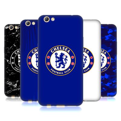 OFFIZIELLE CHELSEA FOOTBALL CLUB WAPPEN SOFT GEL HANDYHÜLLE FÜR OPPO HANDYS