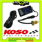 DIGITAL THERMOMETER KOSO MOTORCYCLE SCOOTER WATER TEMPERATURE SENSOR M10x1 UNIVERSAL