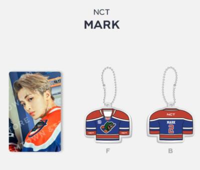 NCT SMTOWN OFFICIAL GOODS 90's Love UNIFORM ACRYLIC CHARM + PHOTO