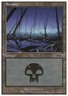 Heavy Play, English MTG Regular Swamp (136) Battle Royale Box Set Magic the Gath