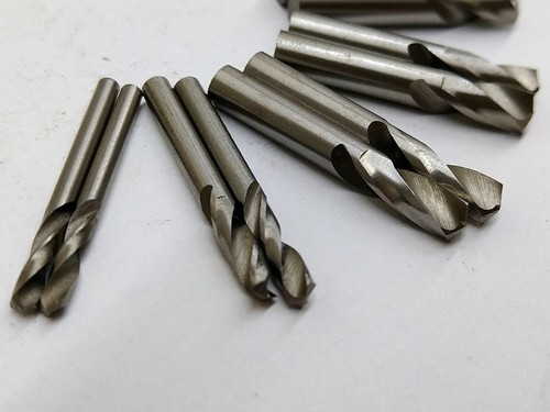 Trapano a vite 2,4 mm 3,2 mm 4,7 mm 5,2 mm HSS trapani lunghezza corta 10 pz - Foto 2 di 5