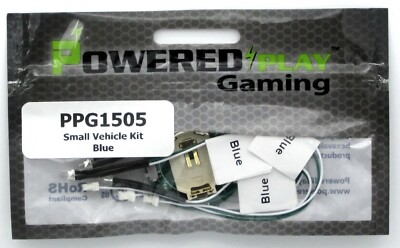 PoweredPlay Gaming PPG 1505 Small Vehicle Kit (Blue) Miniature LED Light Effects