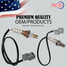 2PCS Downstream Front & Rear Oxygen O2 Sensor OEM For Honda Odyssey Pilot Accord