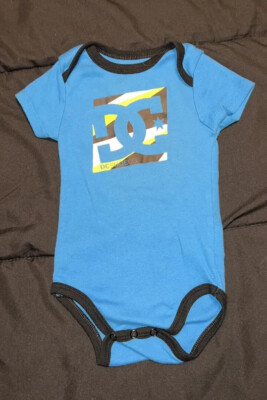 DC Shoe Co 6/9M blue one piece