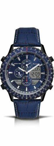 Accurist Leather Band Wristwatches