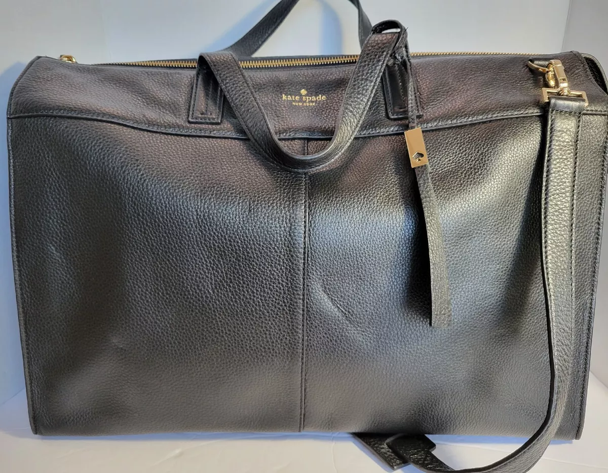 Kate spade 2025 black duffle bag
