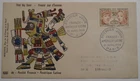 STAMPMART : FRANCE 1956 MI#1088 SC#795 LATIN AMERICA & FRANCE CULTURE ISSUE FDC