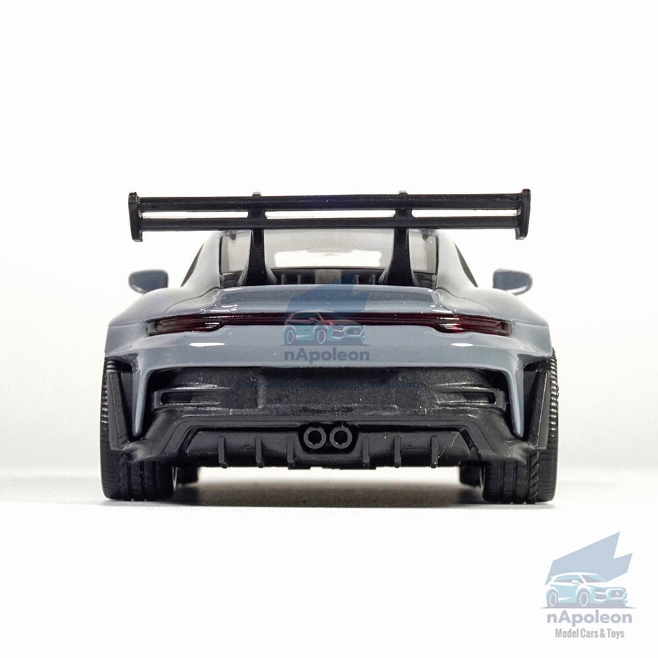 Voiture Miniature Porsche 911 Turbo 1978 - Échelle 1:36 - Diecast Métal - Rouge - Modèle Collector