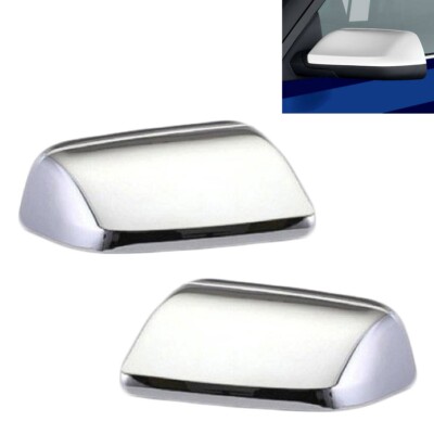 For 2009 10 11 12 13 14 15 2016 Ford Flex Top Half Chrome Mirror Covers Overlay