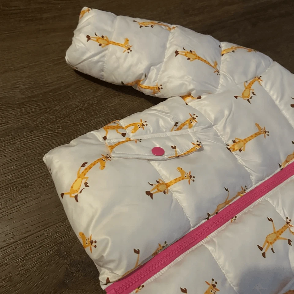 玩具 R 美国重量级女孩羽绒带衬里和颜色弹出杰弗里 2T — 第 3/4 张图片