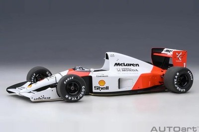 マクラーレン MP4/6 ホンダ 日本 GP 1991 No.1 A.セナ McLAREN F1 MP4/6 HONDA No.1 WORLD CHAMPION 2nd JAPAN GP 1991 1/18