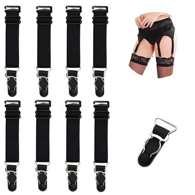 WILLWIN Elastic Straight Style Suspender Garter Belts Corset Holders Stockings F