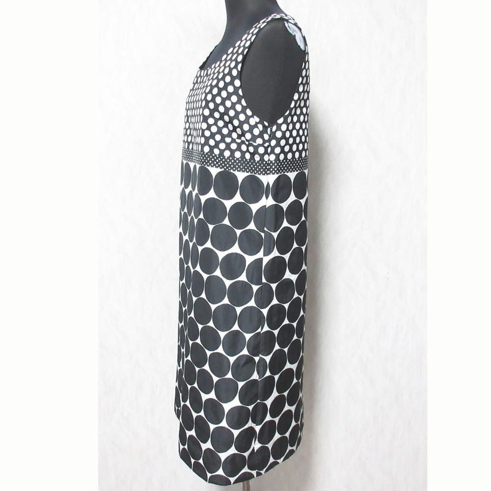 MaxMara STUDIO irregular polka dot sleeveless dre… - image 3