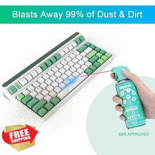 Canned Air Duster Spray 3.5oz, 2PCS, Keyboard Computer Cleaner
