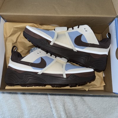Nike Travis Scott x Zoom Field Jaxx Leche Blue Sneakers Size 10.5 HQ3072-400