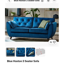 Full lounge furniture set - 3 Seater Sofa, armchair chair and table 