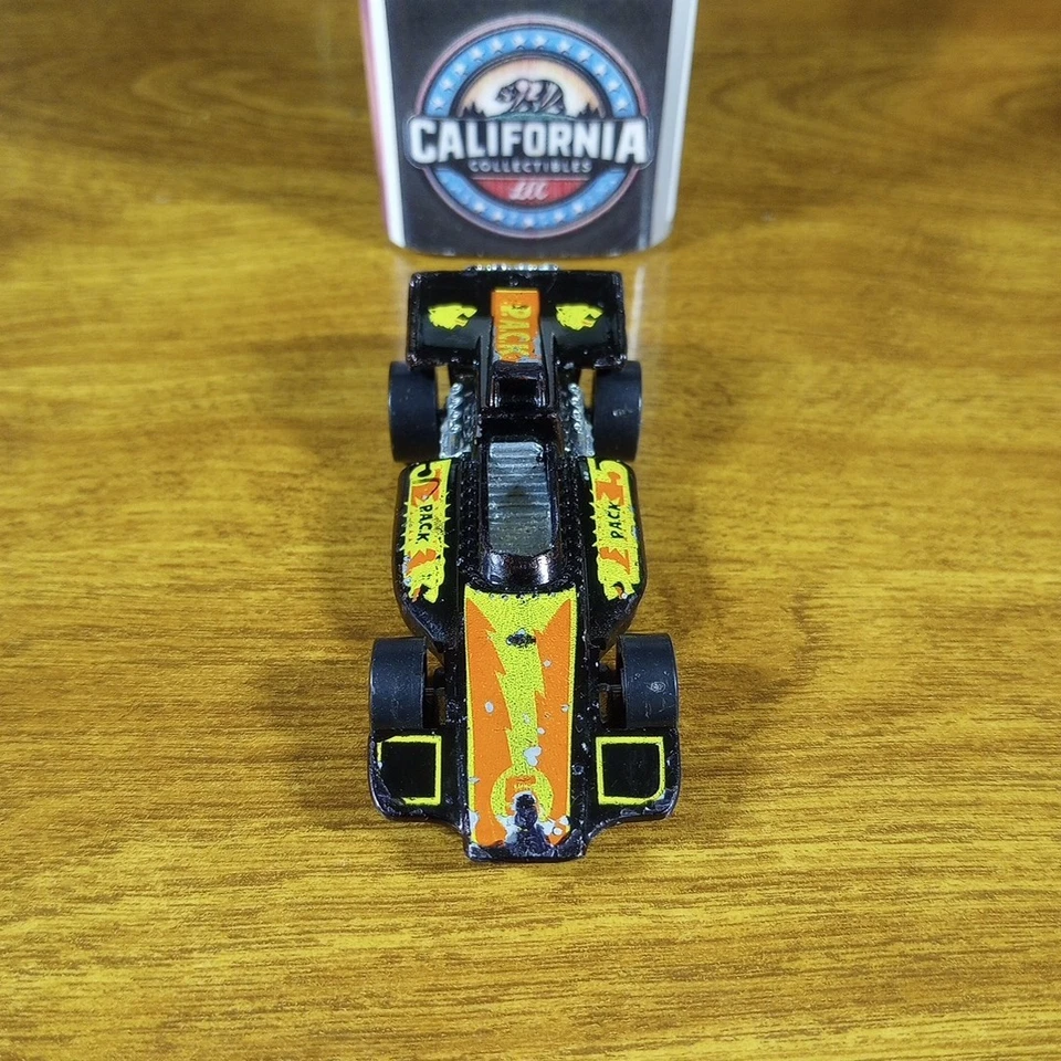 Hot Wheels Flying Colors Redline Formula P.A.C.K. Black Hong Kong El Rey Special Foto 3 de 4
