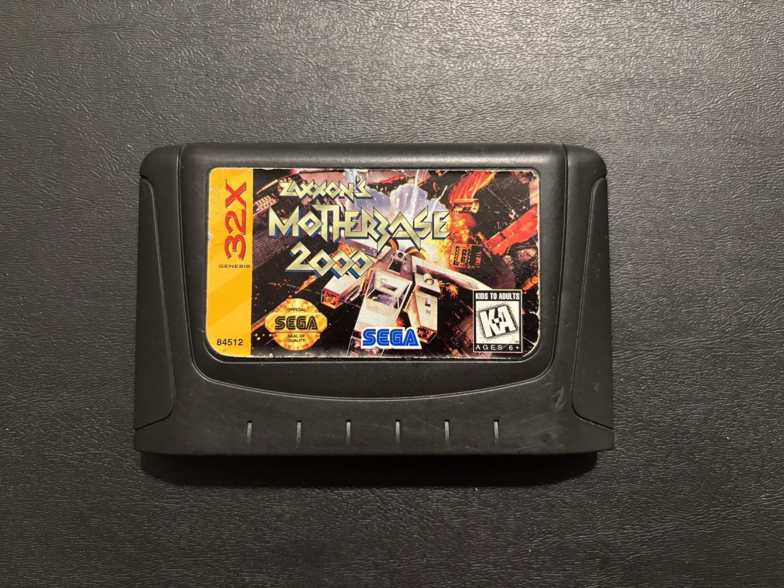 Zaxxon's Motherbase 2000 (Sega Genesis 32X) Authentic Cartridge Only Tested