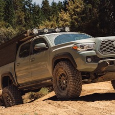 Rock Slide For 05-23 Toyota Tacoma Rock Rock Sliders Drivers Side Black Rock Slide For 05-23 Toyota Tacoma Rock Rock Sliders Drivers Side Black