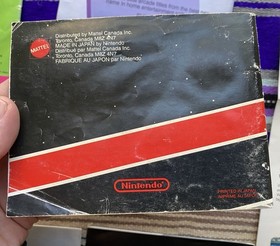 &iexcl;Lote de folleto de instrucciones y p&oacute;ster manual vintage de Nintendo NES! IronSword Batman