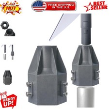 Starlink Pipe Adapter for Secure V2 Connections - 2.5-Inch Compatibility