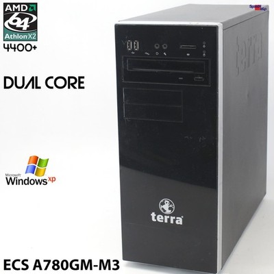 ELITEGROUP ECS A780GM-M3 ATHLON 64 X2 4400+ COMPUTER PC PARALLEL LPT RS-232