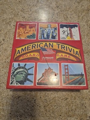 American Trivia Board Game Junior Edition Outset Media 2006 NIB