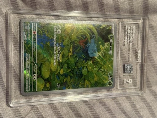 Bulbasaur #166/165 Illustration Rare - TAG 9 - SV: Scarlet & Violet 151 Pokémon