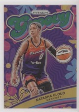 2024 Panini Prizm WNBA Groovy Green Prizm Natasha Cloud #5 05ol