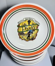 5 Vintage Himark  Pasta Salad Bowl Made in ITALY San Remo Buona Italia Pasta