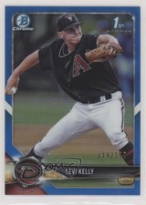 2018 Bowman Draft Chrome Blue Refractor 119/150 Levi Kelly #BDC-102 0q3