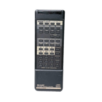 Sharp RCONT1810A Audio Fernbedienung   für SC4900AV & weitere Modelle #17