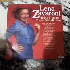 LENA ZAVARONI If My Friends Could See Me Now 1974 Vinyl LP It's In His Kiss