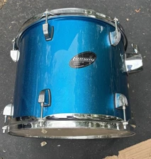 Ludwig Accent CS Combo Blue Drum 13” Tom Drum