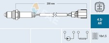 Sonde lambda Subaru B9 TRIBECA